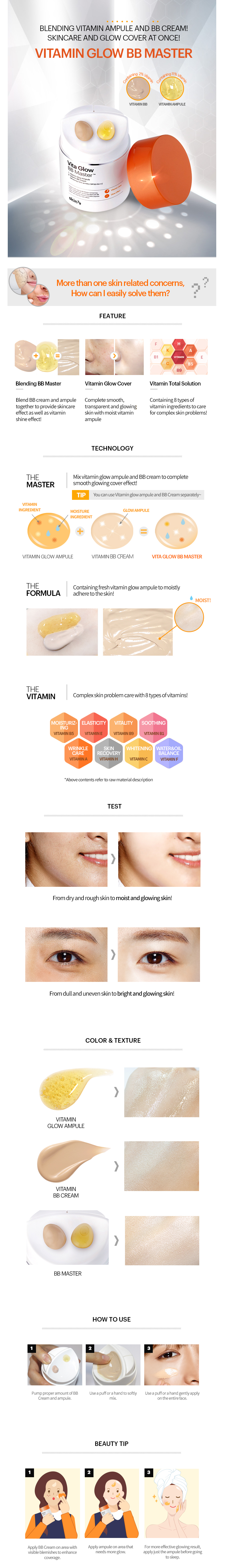 Vitamin Glow BB Cream + Orange Puff